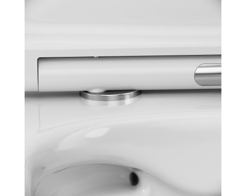 Комплект унитаза с инсталляцией AM.PM Awe FlashClean IS30251.111700 с сиденьем Микролифт и клавишей смыва Хром