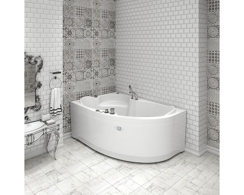 Акриловая ванна Radomir Vannesa Ирма 169х110 L 2-01-0-1-1-217 Белая без гидромассажа