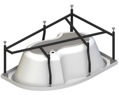 Акриловая ванна Radomir Vannesa Ирма 169х110 L 2-01-0-1-1-217 Белая без гидромассажа