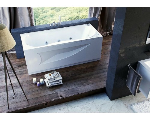 Акриловая ванна Aquatek Афродита 150x70 AFR150-0000033 без гидромассажа без панелей с каркасом (разборный) со слив-переливом