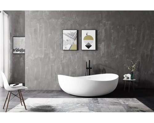 Акриловая ванна Abber AB9239 180х110 без гидромассажа