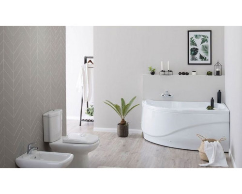 Акриловая ванна Aquanet Graciosa 150x90 R 203941 без гидромассажа