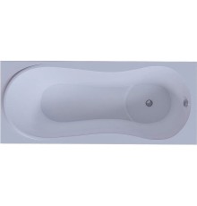 Акриловая ванна Aquatek Афродита 170x70 AFR170-0000054 без гидромассажа с фронтальной панелью с каркасом (разборный) со слив-переливом (справа)