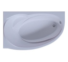 Акриловая ванна Aquatek Бетта 150x95 L BET150-0000041 без гидромассажа с фронтальной панелью с каркасом (вклеенный) со слив-переливом