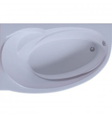 Акриловая ванна Aquatek Бетта 170x97 L BET170-0000083 без гидромассажа с фронтальной панелью с каркасом (вклеенный) со слив-переливом