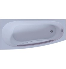 Акриловая ванна Aquatek Пандора 160х75 L PAN160-0000065 без гидромассажа с фронтальной панелью с каркасом (вклеенный) со слив-переливом