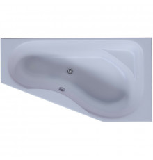 Акриловая ванна Aquatek Медея 170x95 R MED180-0000010 без гидромассажа с фронтальной и торцевой панелью (левая) с каркасом (вклеенный) со слив-переливом