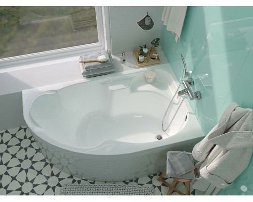 Акриловая ванна 1MarKa Diana 150x90 R 01ди1590п без гидромассажа