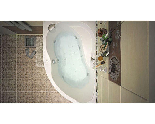 Акриловая ванна Aquanet Graciosa 150x90 L 203940 без гидромассажа