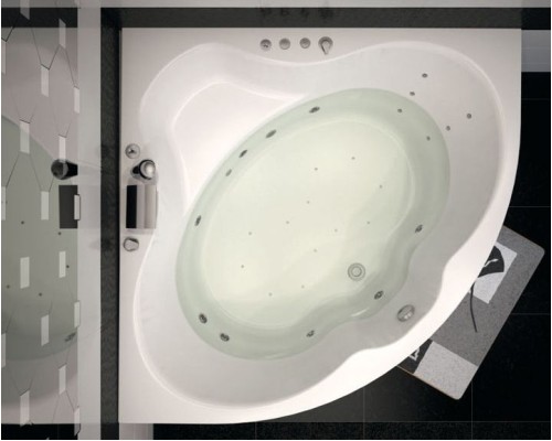 Акриловая ванна Aquanet Santiago 160x160 204034 без гидромассажа