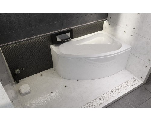 Акриловая ванна Riho Lyra 140x90 B020001005 (BA6600500000000) L без гидромассажа