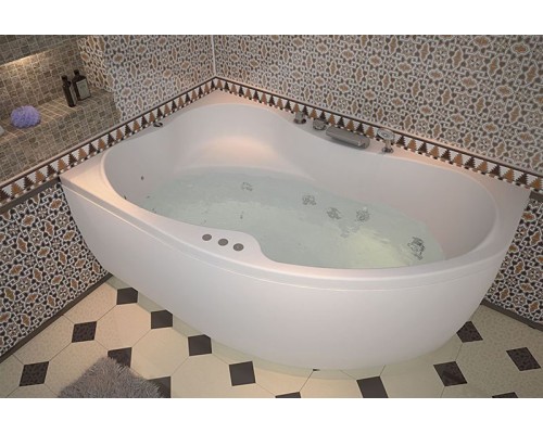 Акриловая ванна Aquanet Capri 170x110 L 205345 без гидромассажа