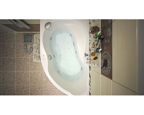 Акриловая ванна Aquanet Graciosa 150x90 L 205325 без гидромассажа