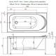 Акриловая ванна Aquanet Nord 140x70 205305 без гидромассажа