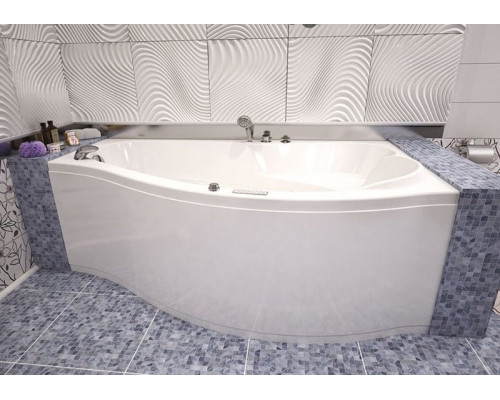 Акриловая ванна Aquanet Palma 170x90 R 205537 без гидромассажа