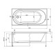 Акриловая ванна Aquanet Light 150x70 242507 без гидромассажа