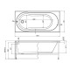 Акриловая ванна Aquanet Light 150x70 243869 без гидромассажа