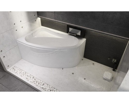 Акриловая ванна Riho Lyra 140x90 B019001005 (BA6500500000000) R без гидромассажа