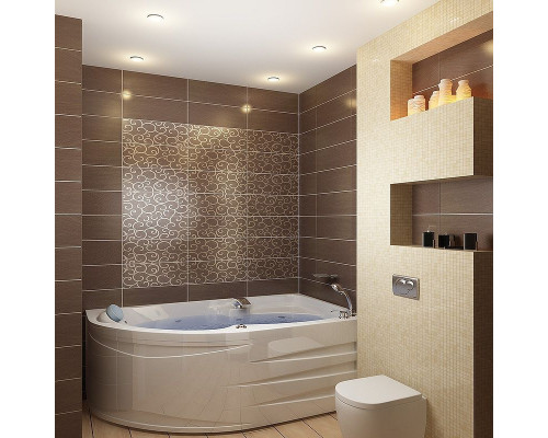 Акриловая ванна 1MarKa Diana 170х105 L 01ди1710л без гидромассажа