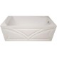 Акриловая ванна 1MarKa Elegance 150х70 01эл1570 без гидромассажа
