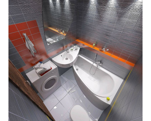 Акриловая ванна 1MarKa Piccolo 150x75 R 01пк1770п без гидромассажа