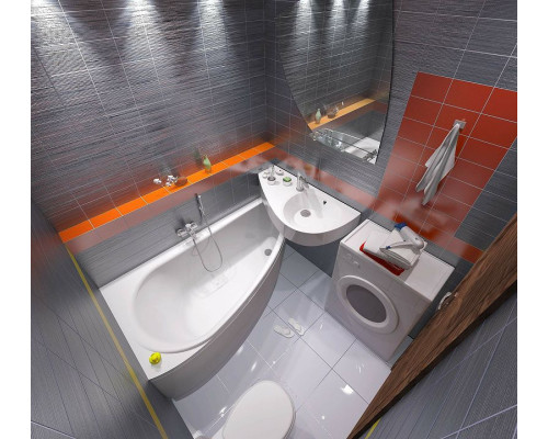 Акриловая ванна 1MarKa Piccolo 150x75 L 01пк1770л без гидромассажа