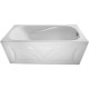 Акриловая ванна 1MarKa Classic 160х70 01кл1670 А без гидромассажа
