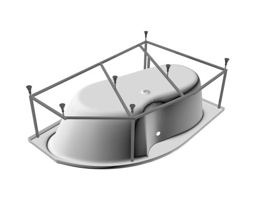 Акриловая ванна Relisan Sofi 160x100 L Гл000024565 без гидромассажа