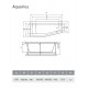 Акриловая ванна Relisan Aquarius 170x70 L Гл000023277 без гидромассажа