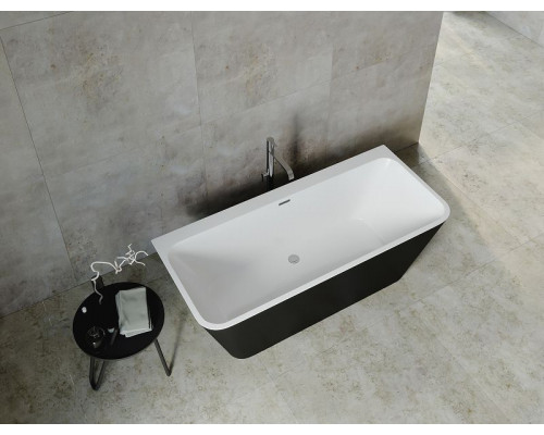 Акриловая ванна Aquanet Family Perfect 13775-MW-MB 170x75 293081 Черная матовая без гидромассажа