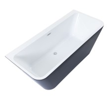 Акриловая ванна Aquanet Family Perfect 13775-GW-MB 170x75 292986 Черная матовая без гидромассажа