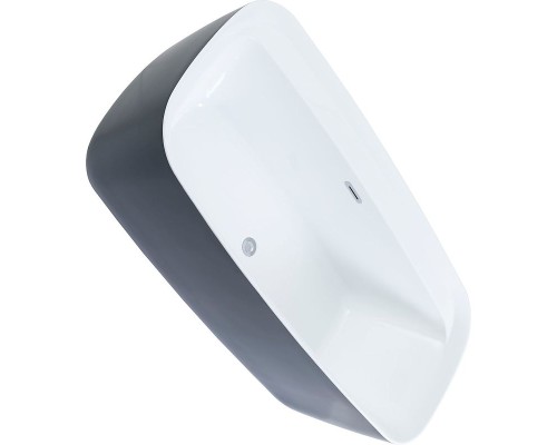 Акриловая ванна Aquanet Family Fine 95778-GW-MB 170x78 292985 Черная матовая без гидромассажа