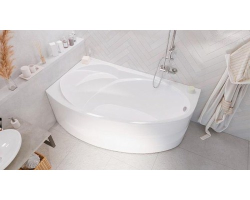 Акриловая ванна Marka One Julianna 160х95 L 01дж1695л без гидромассажа