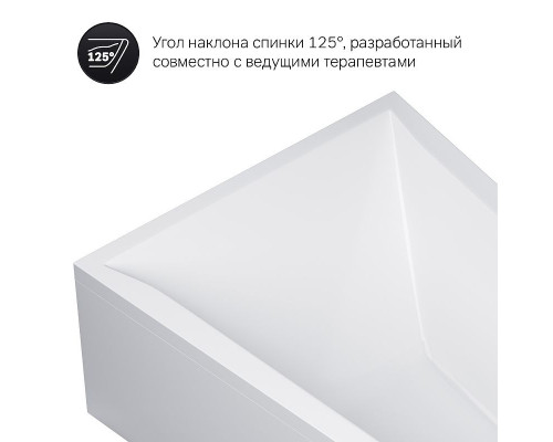 Акриловая ванна AM.PM Spirit 160x100 L W72A-160L100W-A2 без гидромассажа