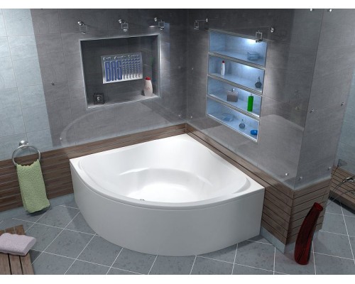 Акриловая ванна Bas Ривьера 161x161 В 00029 без гидромассажа