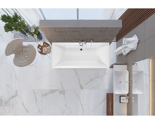 Акриловая ванна Vagnerplast Veronela 180x80 без гидромассажа