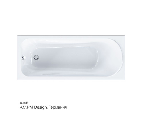 Акриловая ванна AM.PM Sense New 170x70 без гидромассажа