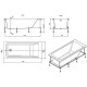 Акриловая ванна Roca Easy 170x75 ZRU9302899 без гидромассажа