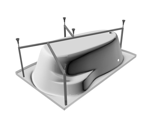 Акриловая ванна Relisan Ariadna 135x95 L Гл000001460 без гидромассажа