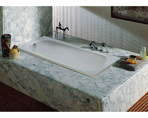 Чугунная ванна Roca Continental 170x70 21291100R с противоскользящим покрытием