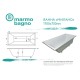 Ванна из литьевого мрамора Marmo Bagno Милано 170x75 MB-M170-75 без гидромассажа