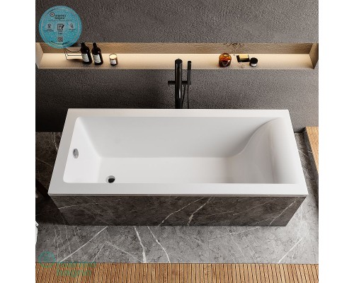 Ванна из литьевого мрамора Marmo Bagno Ницца 170x70 MB-N170-70 без гидромассажа