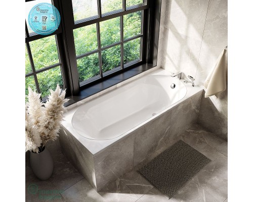 Ванна из литьевого мрамора Marmo Bagno Патриция 170x80 MB-PA170-80 без гидромассажа