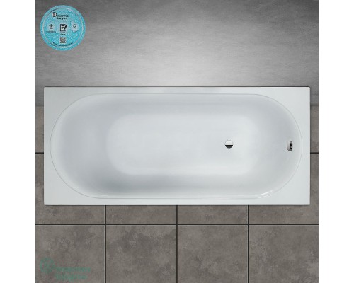 Ванна из литьевого мрамора Marmo Bagno Патриция 170x80 MB-PA170-80 без гидромассажа