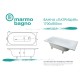 Ванна из литьевого мрамора Marmo Bagno Патриция 170x80 MB-PA170-80 без гидромассажа