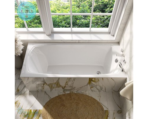 Ванна из литьевого мрамора Marmo Bagno Элза 170x75 MB-Э170-75 без гидромассажа