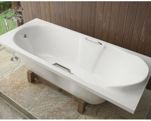 Ванна из искусственного камня Эстет Камелия 180х75 ФР-00001032 без гидромассажа