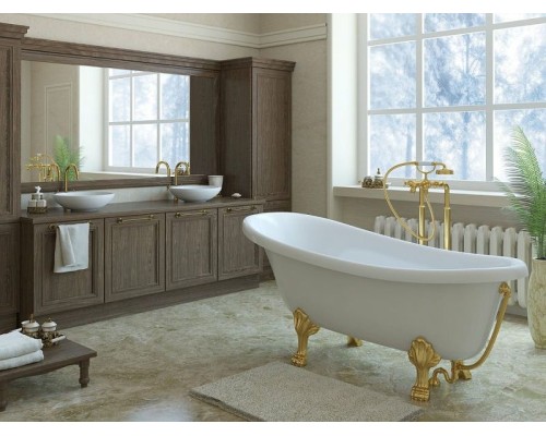 Ванна из искусственного камня Эстет Марсель 170х80 ФР-00001849 без гидромассажа