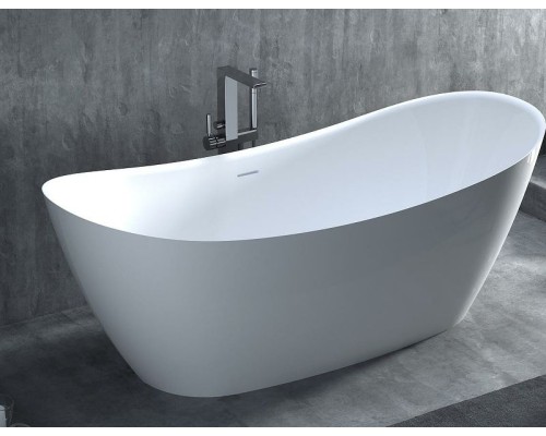 Ванна из литьевого мрамора 170,5x75,5 см Salini S-Stone Noemi 101722M