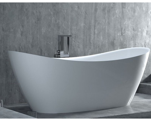 Ванна из литьевого мрамора 185x80 см Salini S-Stone Noemi 101811SM